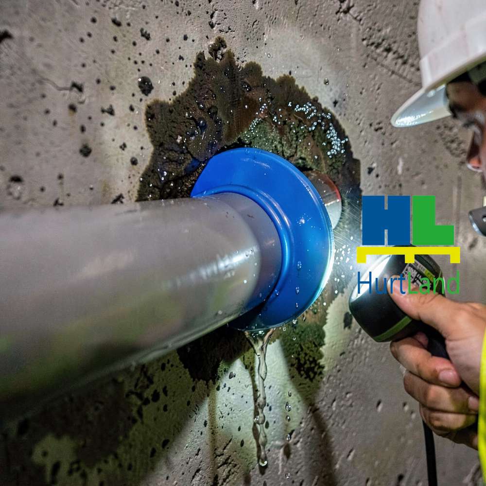 Przeciek przy przejściu rurowym - HYDROTITE®, uszczelka
