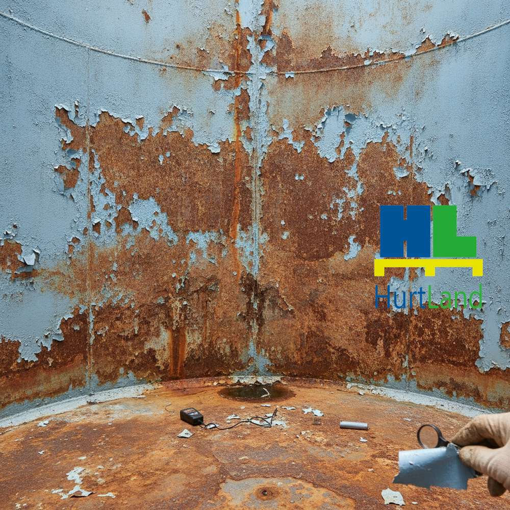Korozja zbiornika wody pitnej — farba epoksydowa z atestem PZH