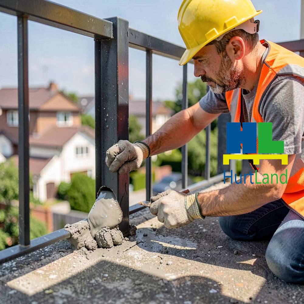 Luźna barierka na balkonie - MAXGRIP®, trwałe osadzenie