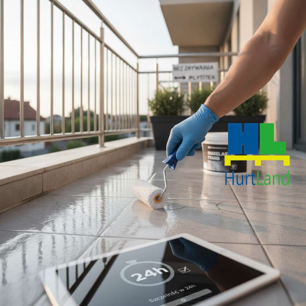 Jak uszczelnić balkon bez zrywania płytek? MAXELASTIC® TRANS w 24h