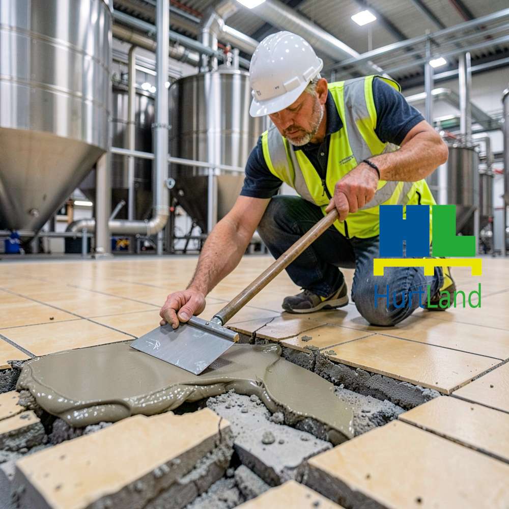 Posadzka w mleczarni nie wytrzymuje kwasów - MAXURETHANE® CEM