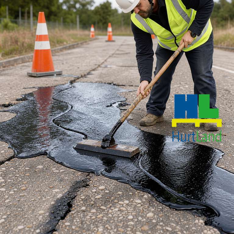 Asfalt w płynie - gruntowanie i naprawy nawierzchni bitumicznych
