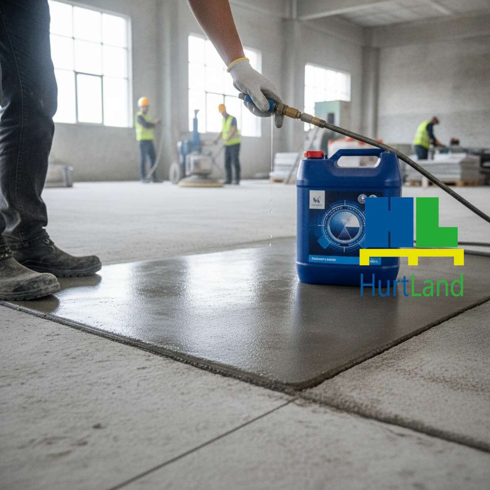 MAXCLEAR® HARDENER — krzemianowy utwardzacz do betonu. Pyłoszczelność