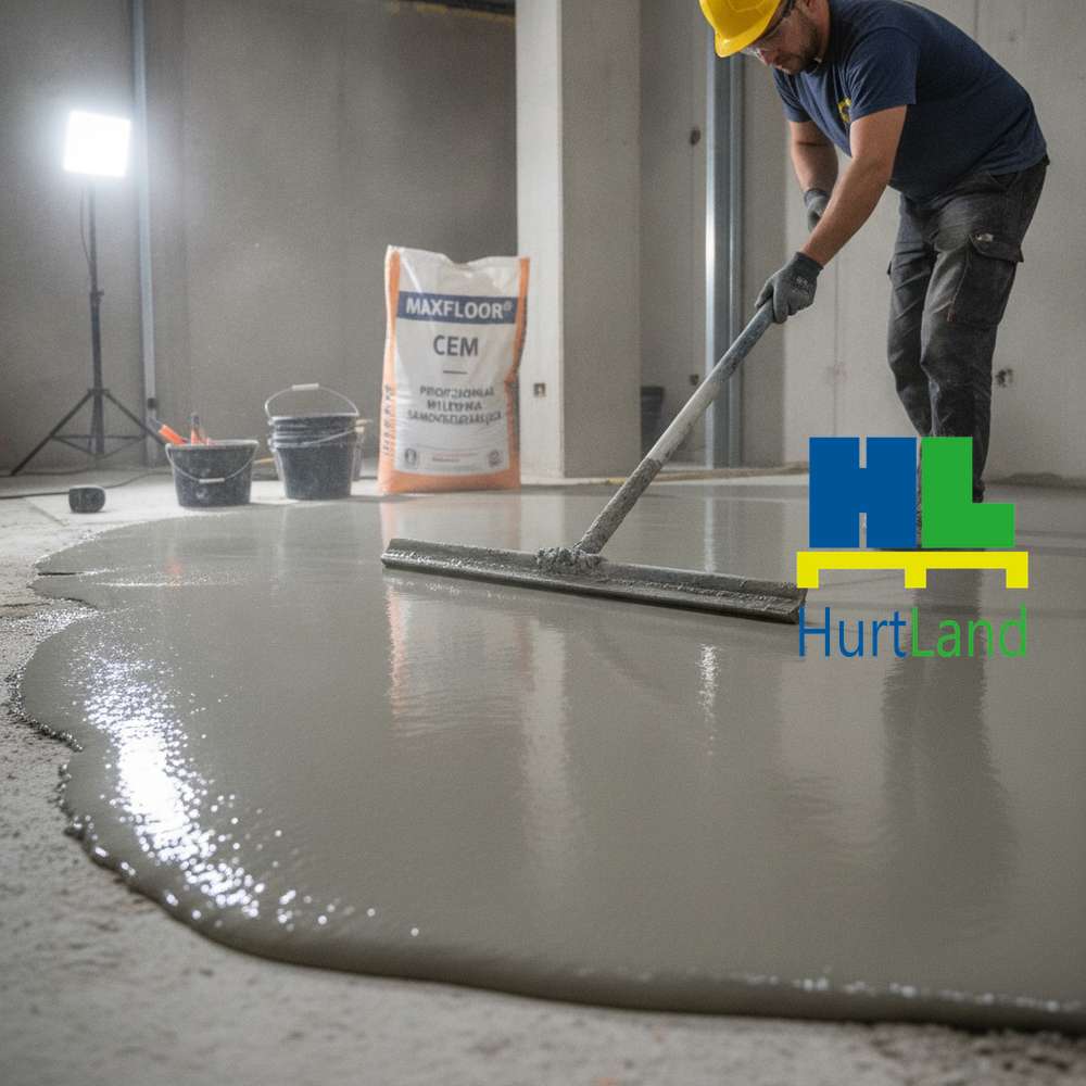MAXFLOOR® CEM — samopoziomująca wylewka cementowa 3-30 mm