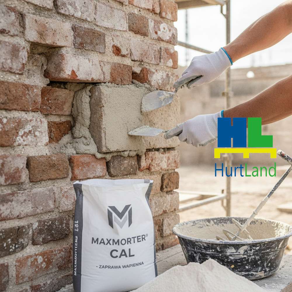 MAXMORTER® CAL - zaprawa wapienna do renowacji starych murów