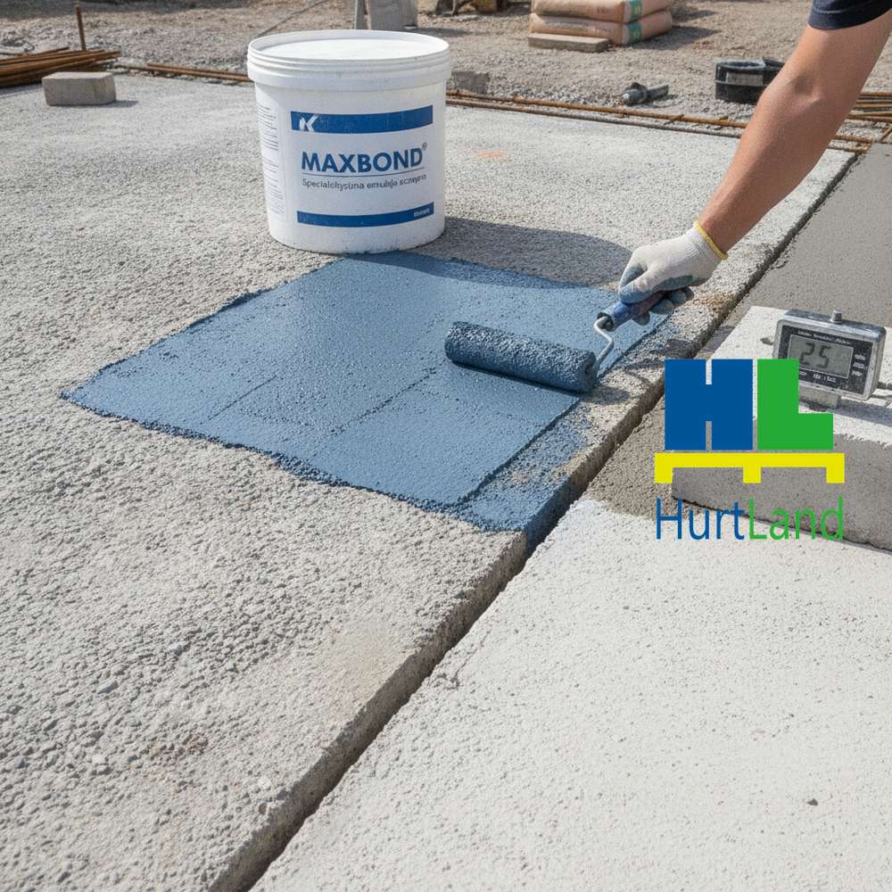 MAXBOND® — mostek sczepny do betonu. Przyczepność > 2 MPa