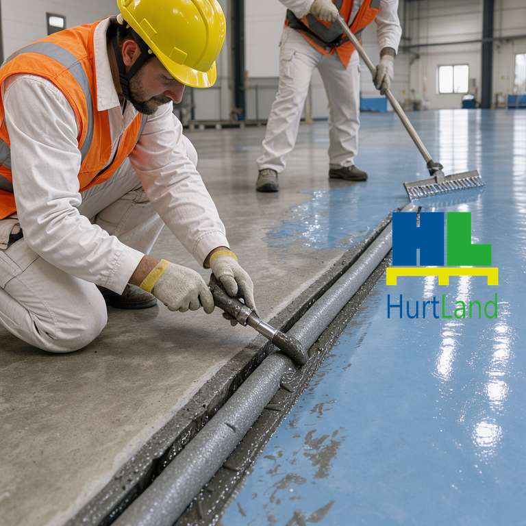 Chemoodporne uszczelnienie posadzki - SABA SEALER MB + MAXEPOX®