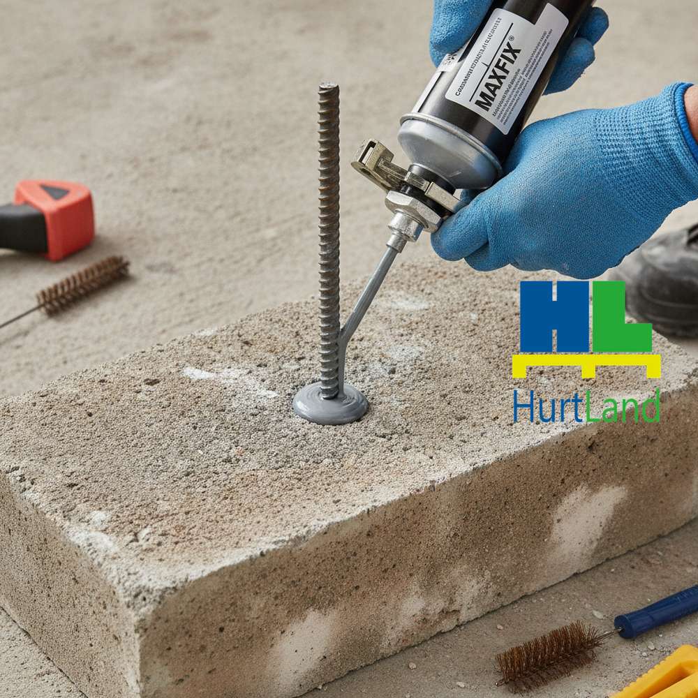 Jak zamocować coś do betonu bez kołków? Kotwa chemiczna MAXFIX®
