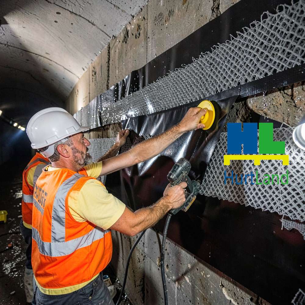 Jak odwodnić tunel? WATMAT® + geomembrana