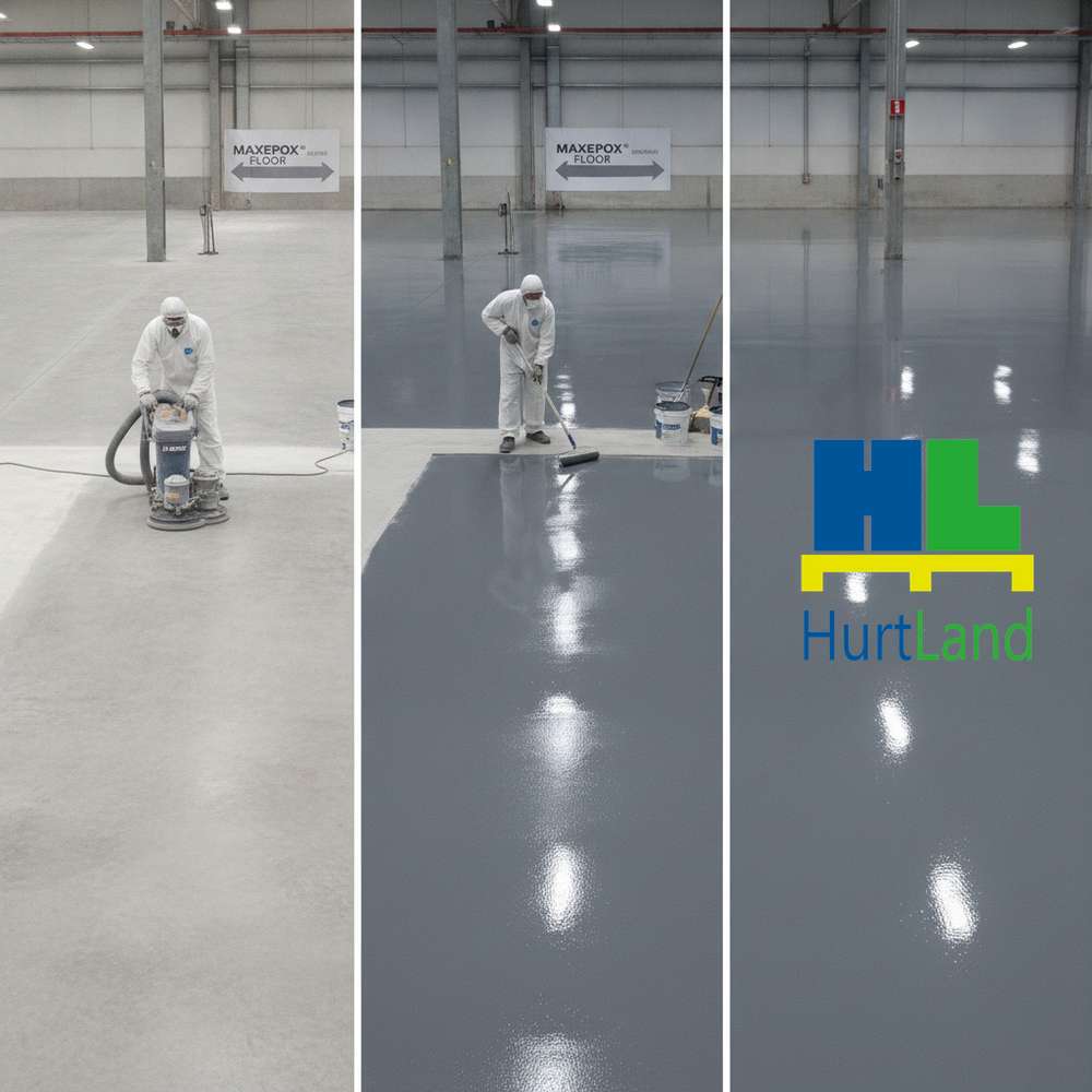 Jak wykonać posadzkę epoksydową? MAXEPOX® FLOOR krok po kroku