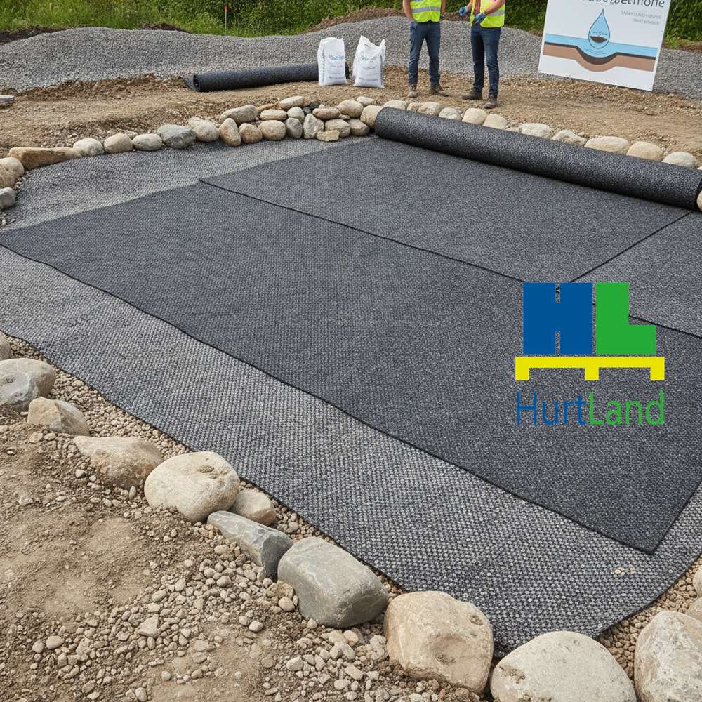 Oczko wodne bez folii — mata bentonitowa, naturalna i trwała