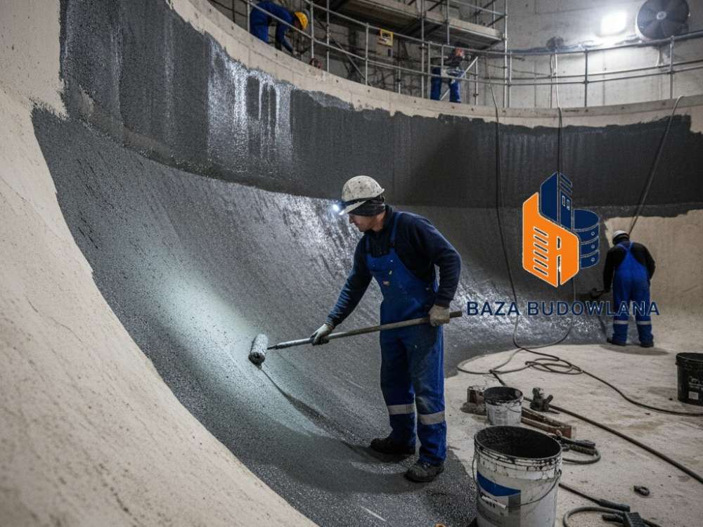 Hydroizolacja zbiornika na wodę pitną