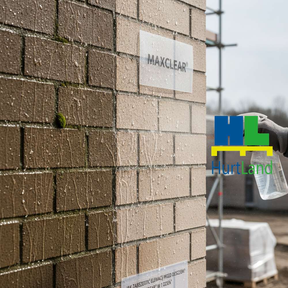 Jak zabezpieczyć elewację przed deszczem? MAXCLEAR® w 1 dzień