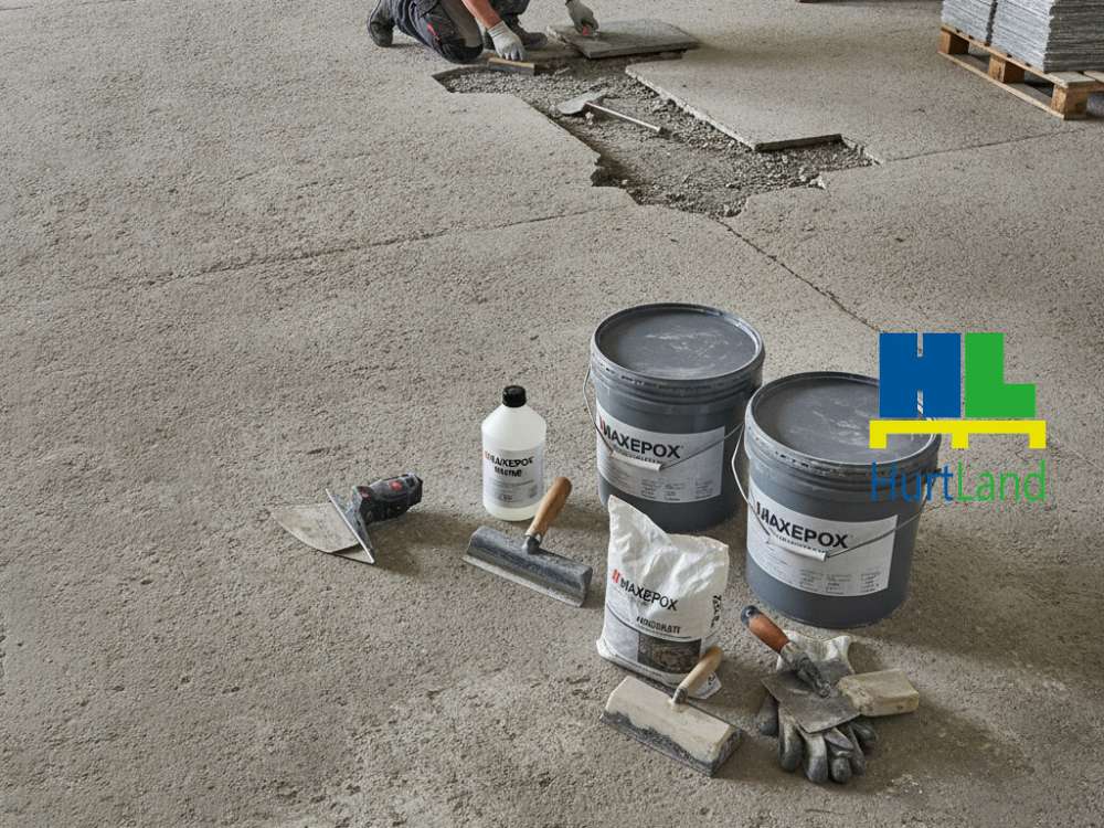 Materiały epoksydowe MAXEPOX do naprawy posadzek