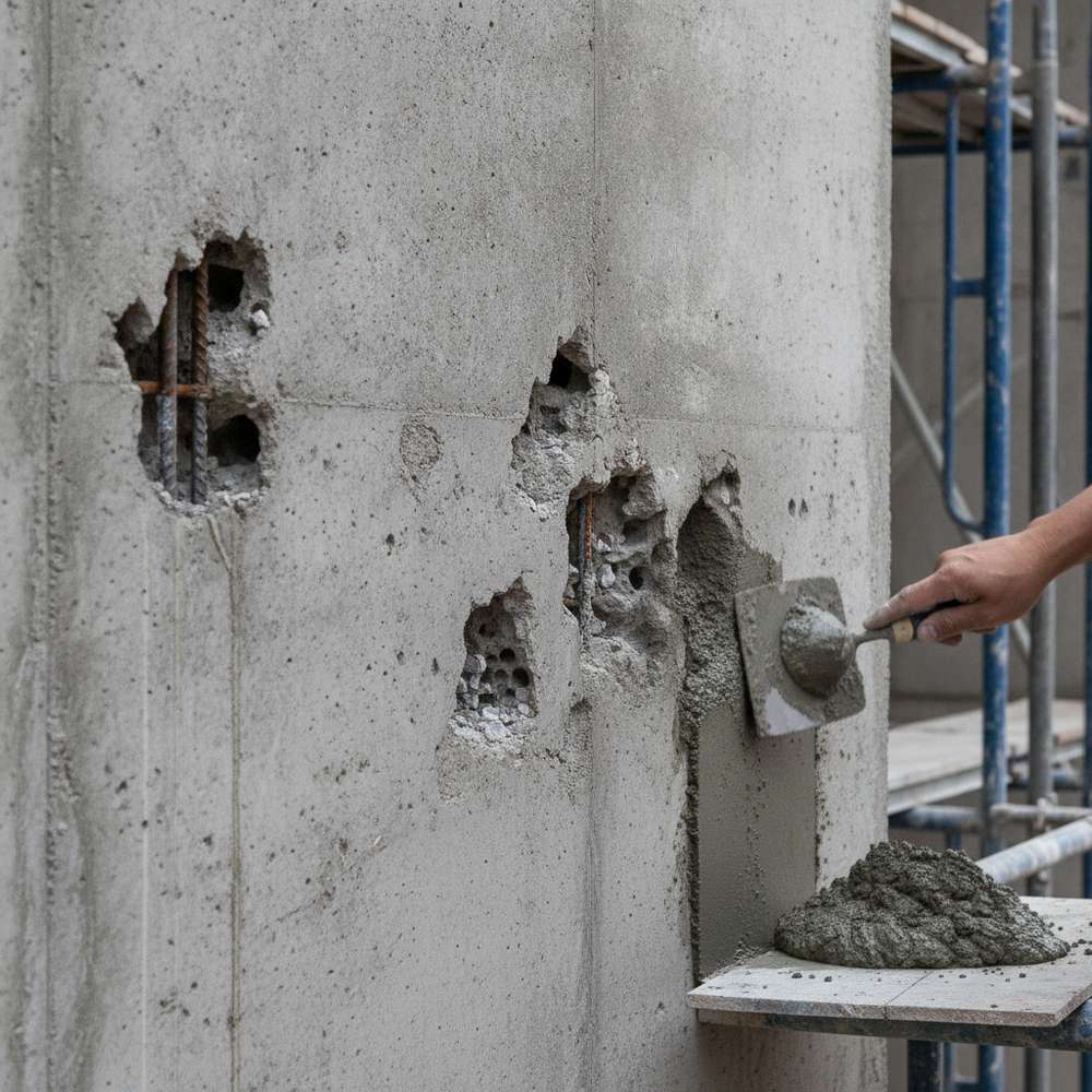 Raki w betonie — skąd się biorą i jak skutecznie je wypełnić