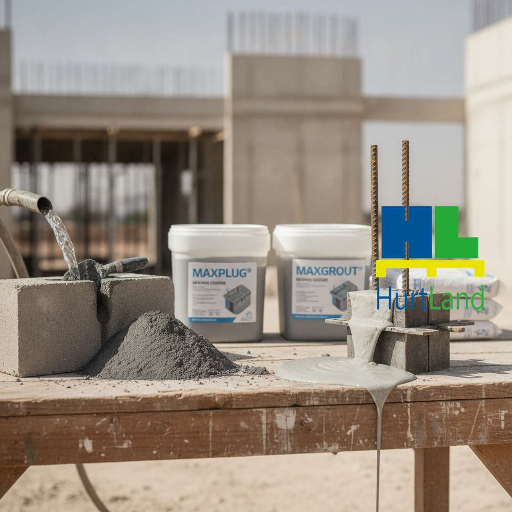 Zaprawy hydrauliczne — MAXPLUG®, MAXGROUT®. Kiedy stosować?