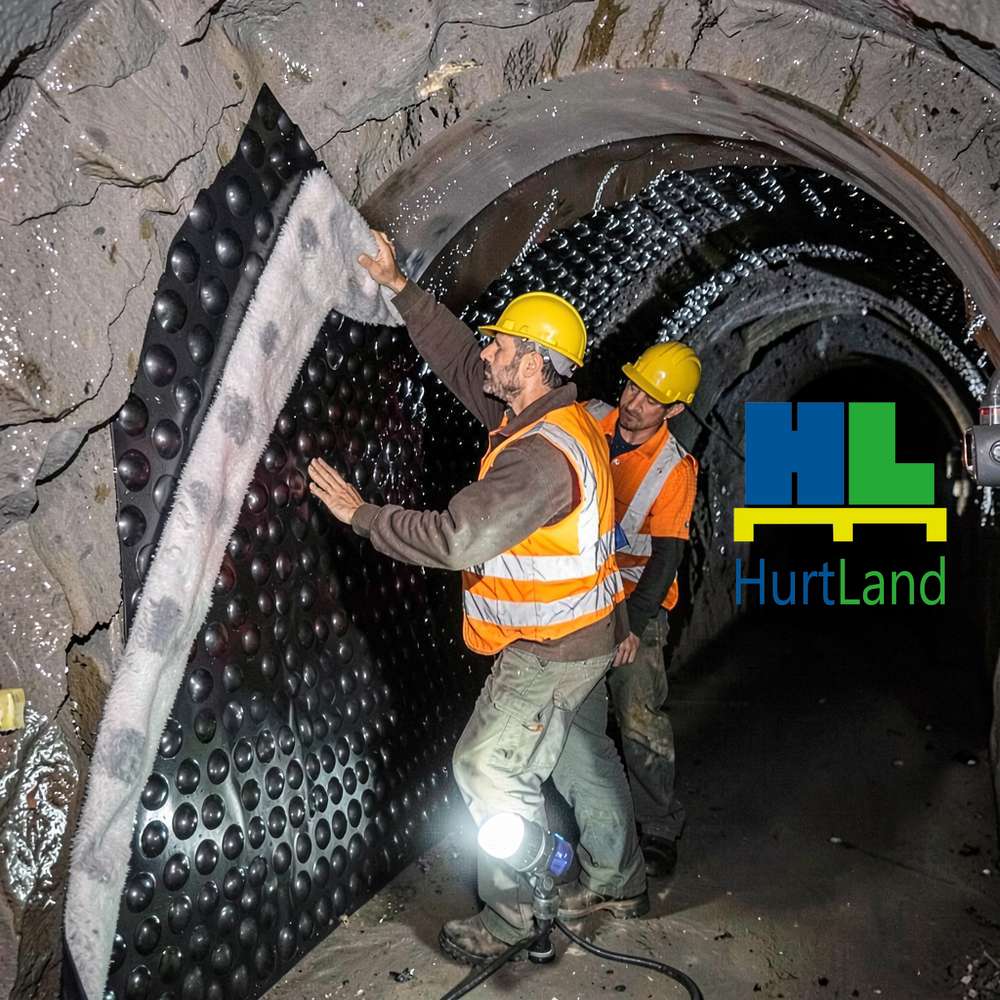 WATMAT® - mata drenażowa Drizoro. Zastosowania tunelowe