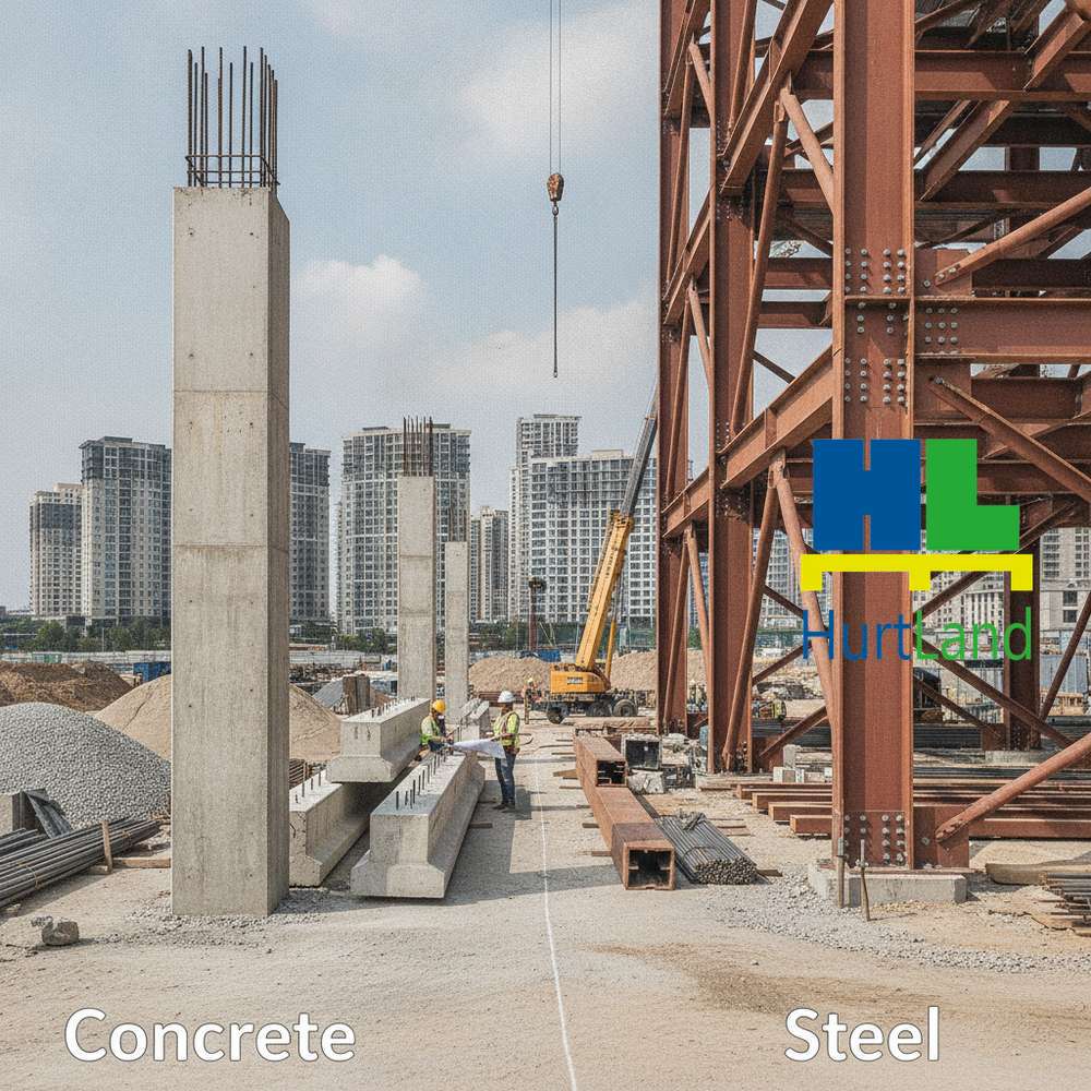 Beton czy stal — co wybrać na konstrukcję nośną