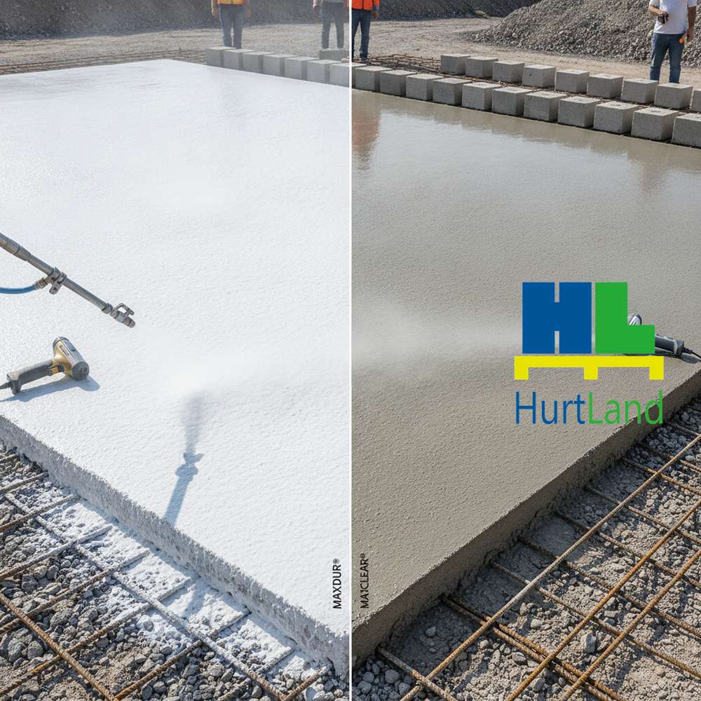 Utwardzanie betonu — metody, produkty, porównanie MAXDUR® vs MAXCLEAR®