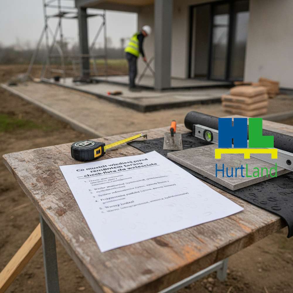 Co musisz wiedzieć przed remontem tarasu — check-lista dla właściciela