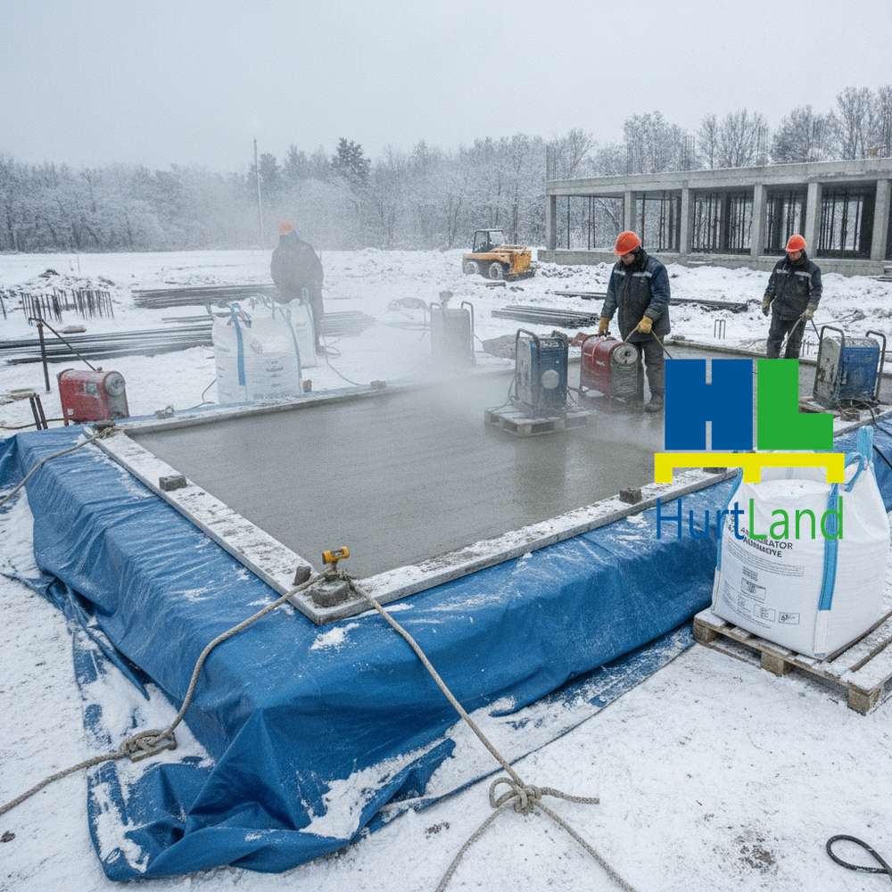 "Czy betonowanie zimą ma sens — temperatury, domieszki, pielęgnacja"