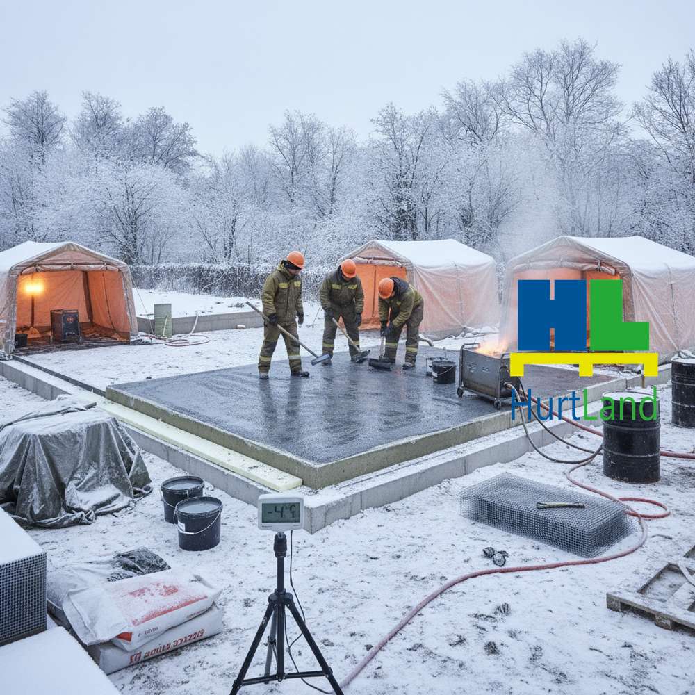 Czy hydroizolację tarasu można zrobić zimą — warunki i ograniczenia