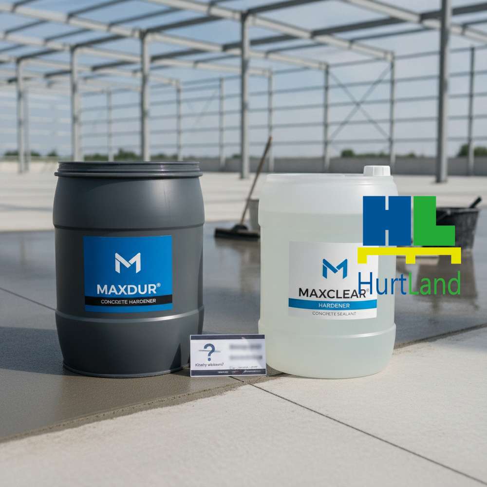 Utwardzacze do betonu — MAXDUR®, MAXCLEAR® HARDENER — który wybrać?