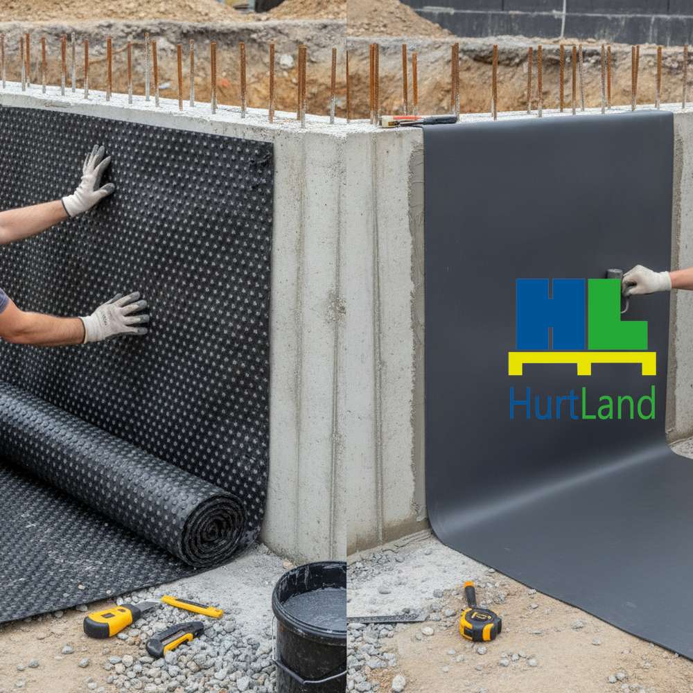 Folia HDPE czy membrana EPDM - izolacja fundamentów