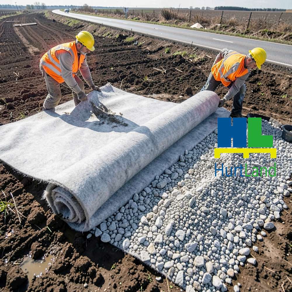 Geowłóknina separacyjna - jak działa? Przykłady z budowy dróg