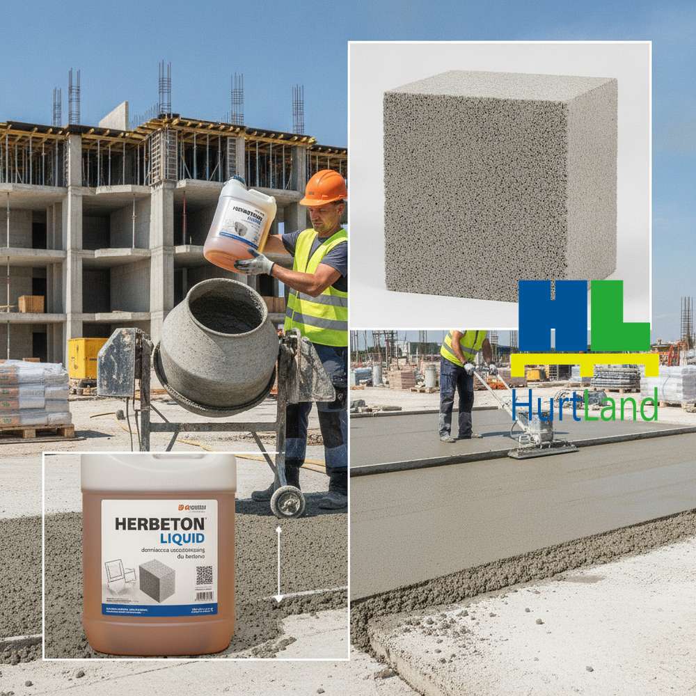 Herbeton Liquid — domieszka uszczelniająca do betonu w praktyce