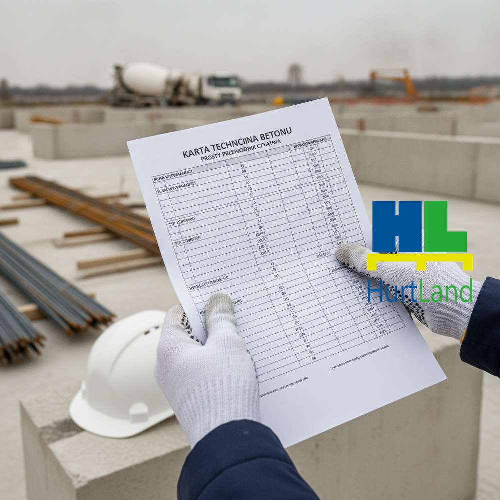 Jak czytać kartę techniczną betonu — prosty przewodnik