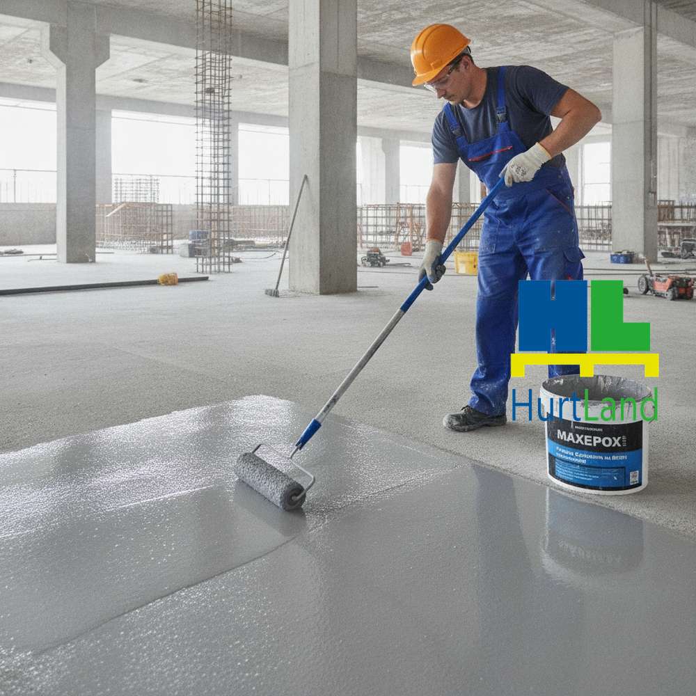 "Maxepox Coating — powłoka ochronna na beton, jak stosować"